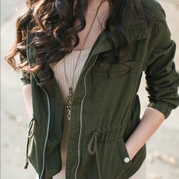 Old Navy Jackets & Blazers - Old Navy Green Military Jacket